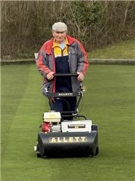 GREEN fingers at the bowling green